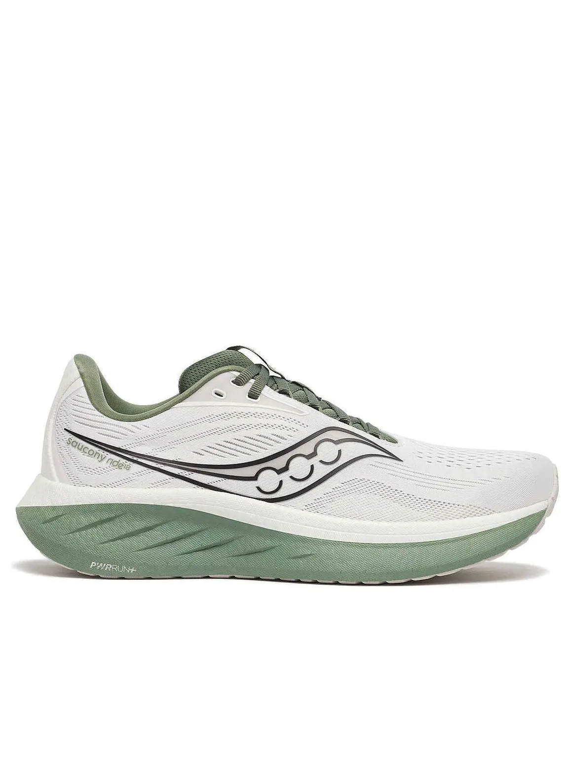 Saucony Саукон Ride 18 'White Olivine' — изображение 6 из 6, белый