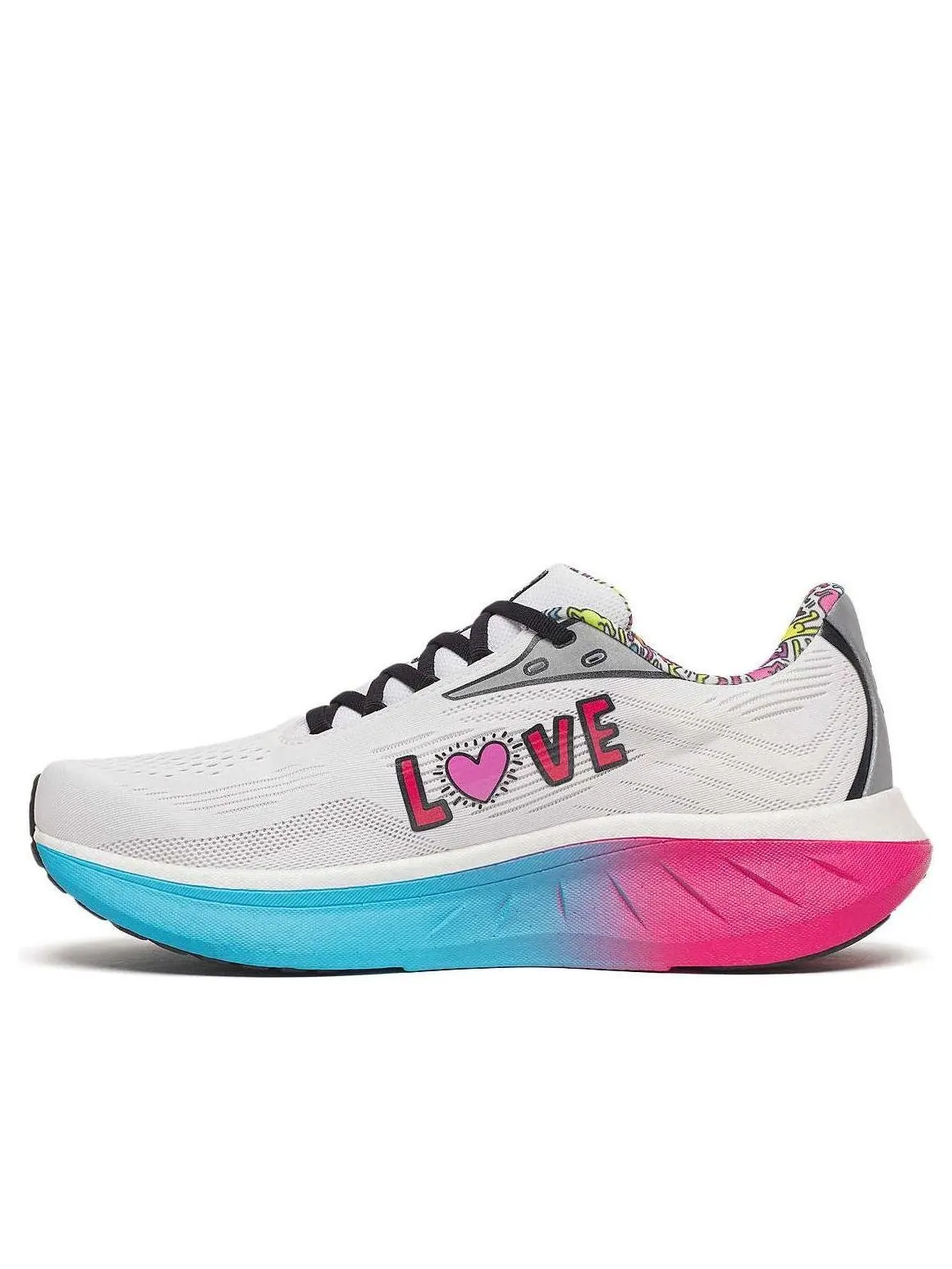 Кроссовки Saucony Ride 18 'Keith Haring Love' — изображение 1 из 6, белый