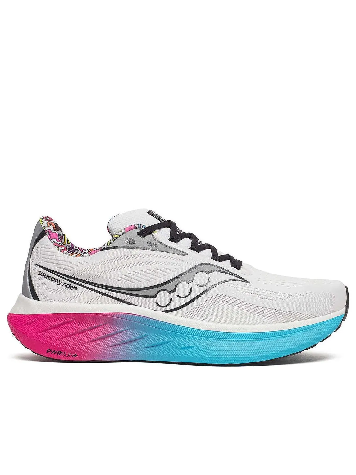Кроссовки Saucony Ride 18 'Keith Haring Love' — изображение 2 из 6, белый