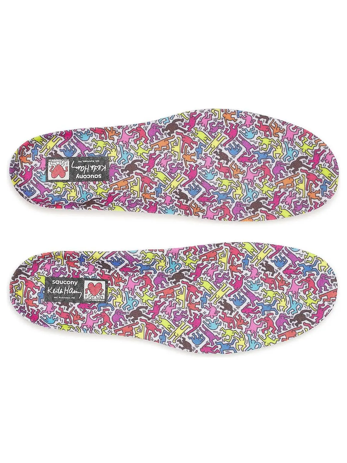 Кроссовки Saucony Ride 18 'Keith Haring Love' — изображение 5 из 6, белый