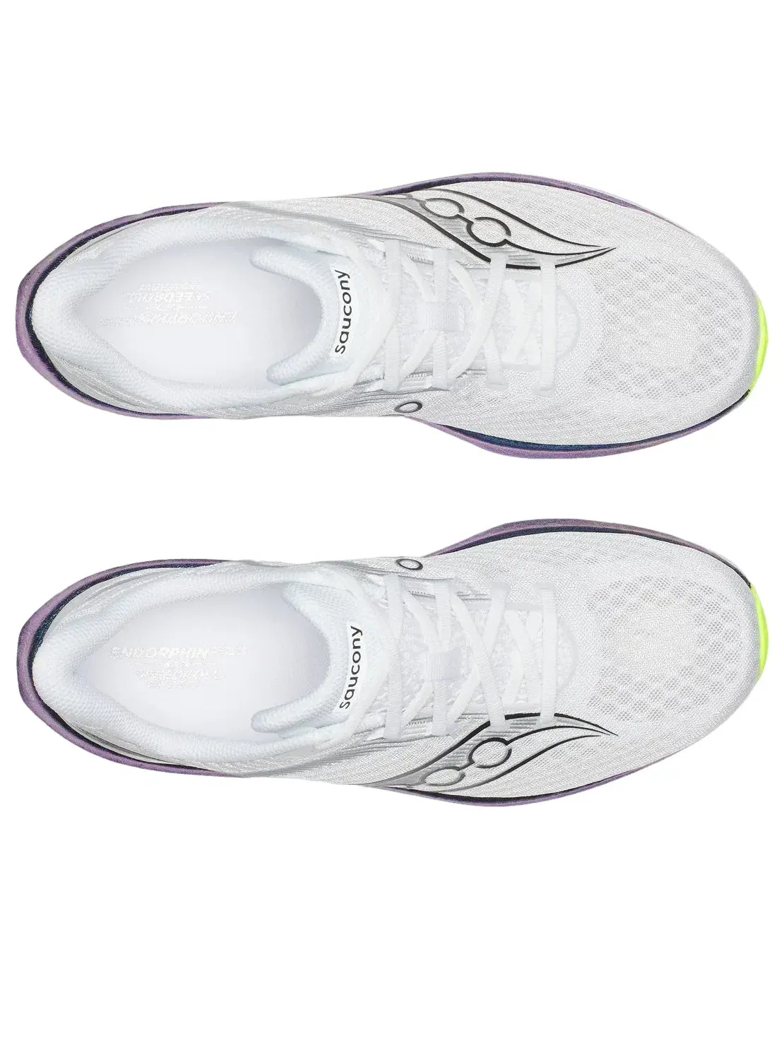 Мужские кроссовки для бега с шнуровкой Endorphin Speed 5 Saucony — изображение 5 из 7, белый