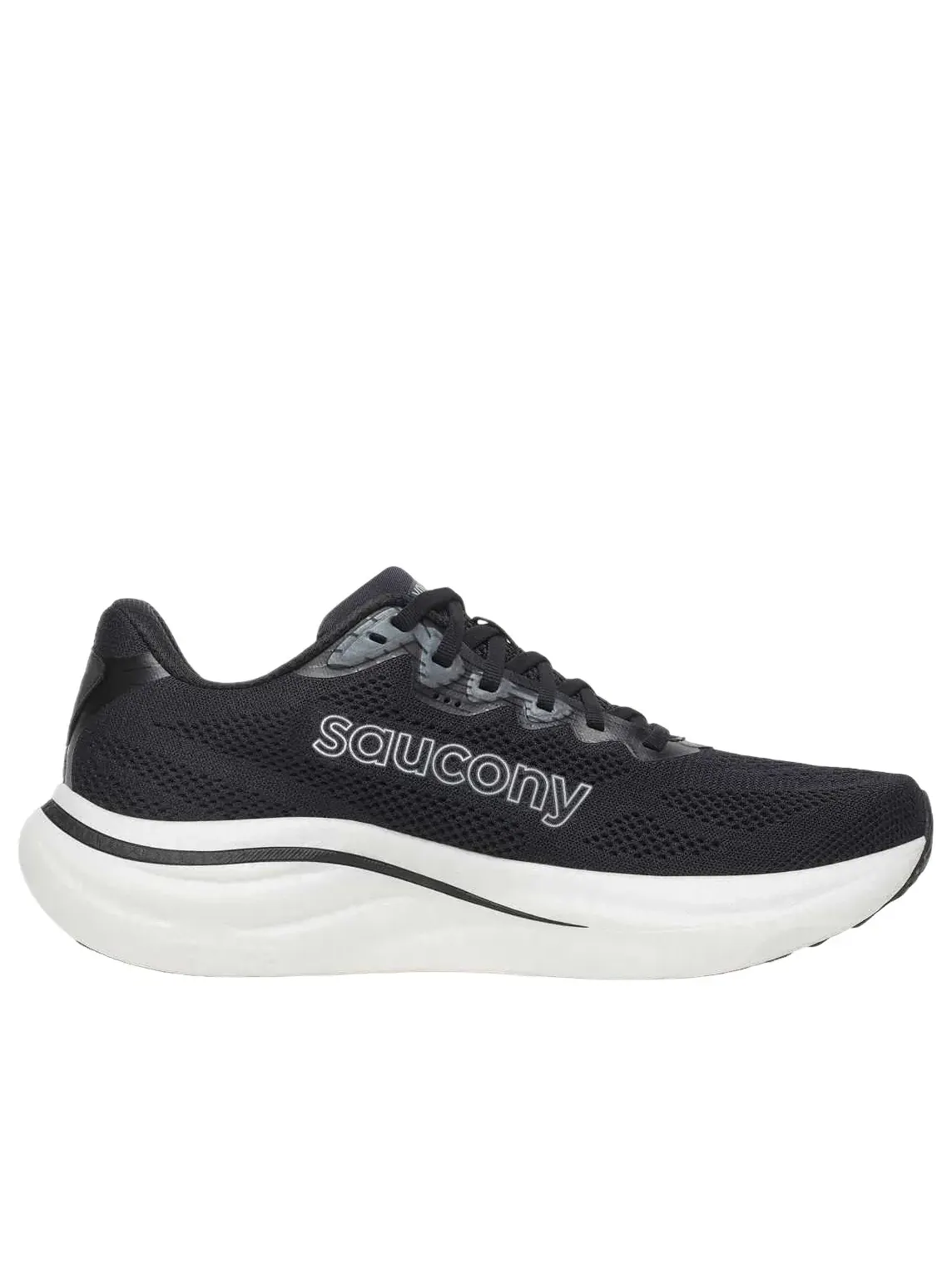 Кроссовки Saucony Ride 19 'Black Silver' S21055-100 — изображение 2 из 6, черный