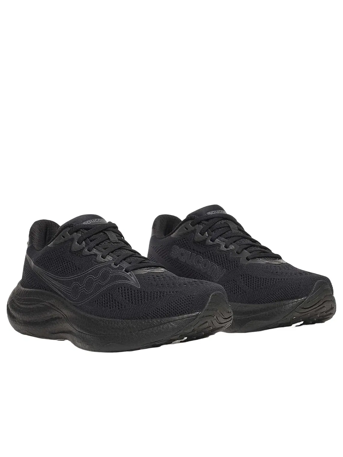 Кроссовки Saucony Ride 19 'Triple Black' S21055-101 — изображение 2 из 5, черный
