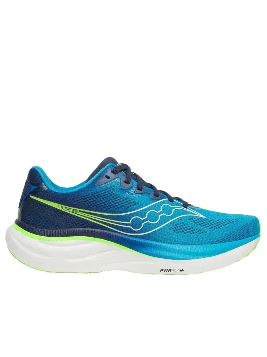 Кроссовки Saucony Ride 19 'Air Viziorange' S21055-80 — изображение 2 из 5, синий