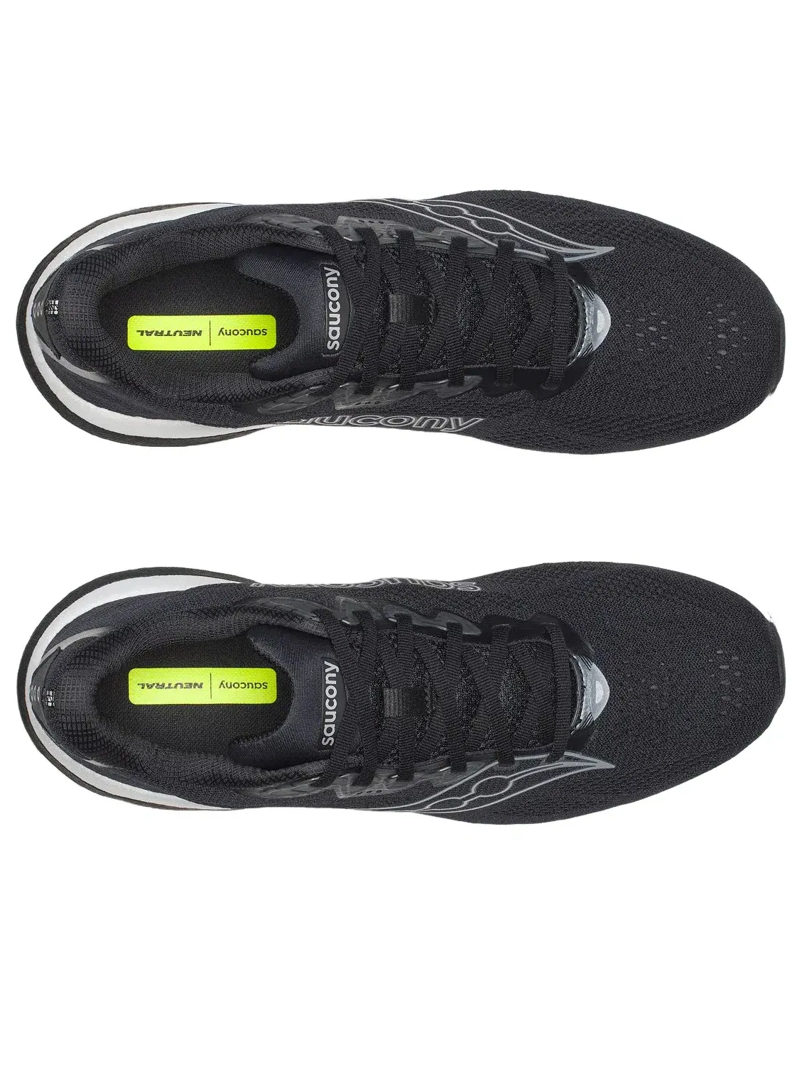 Кроссовки Saucony Ride 19 Wide 'Black Silver' S21056-100 — изображение 4 из 6, черный