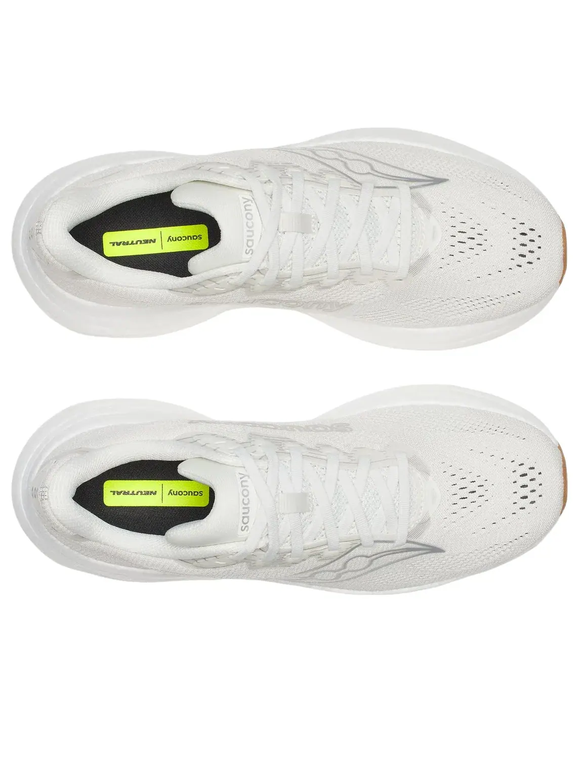 Кроссовки Saucony Ride 19 Wide 'Ivory Gum' S21056-102 — изображение 4 из 6, белый