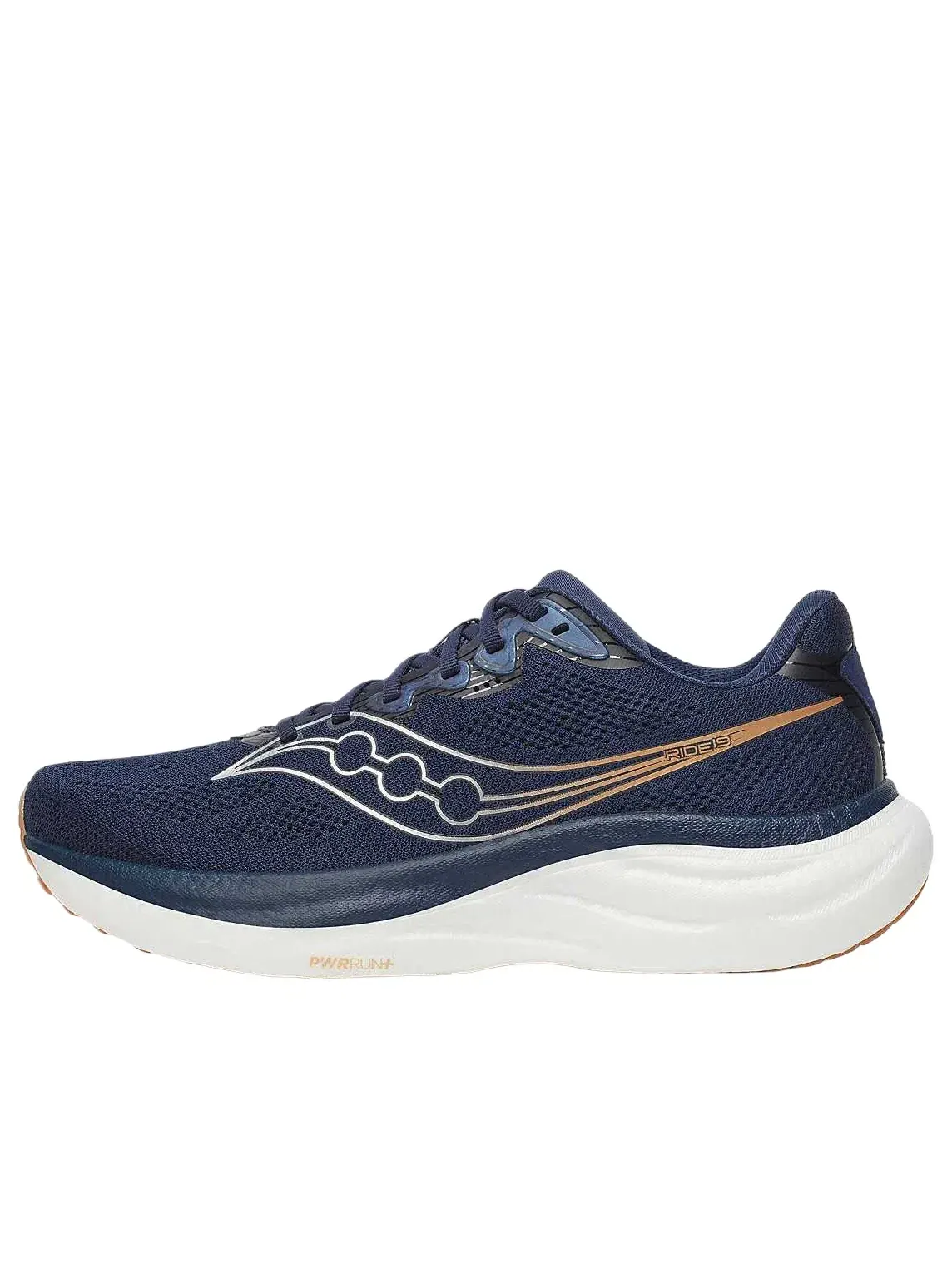 Мужские кроссовки для бега с сетчатым верхом Saucony Ride 19 — изображение 1 из 5, темно-синий