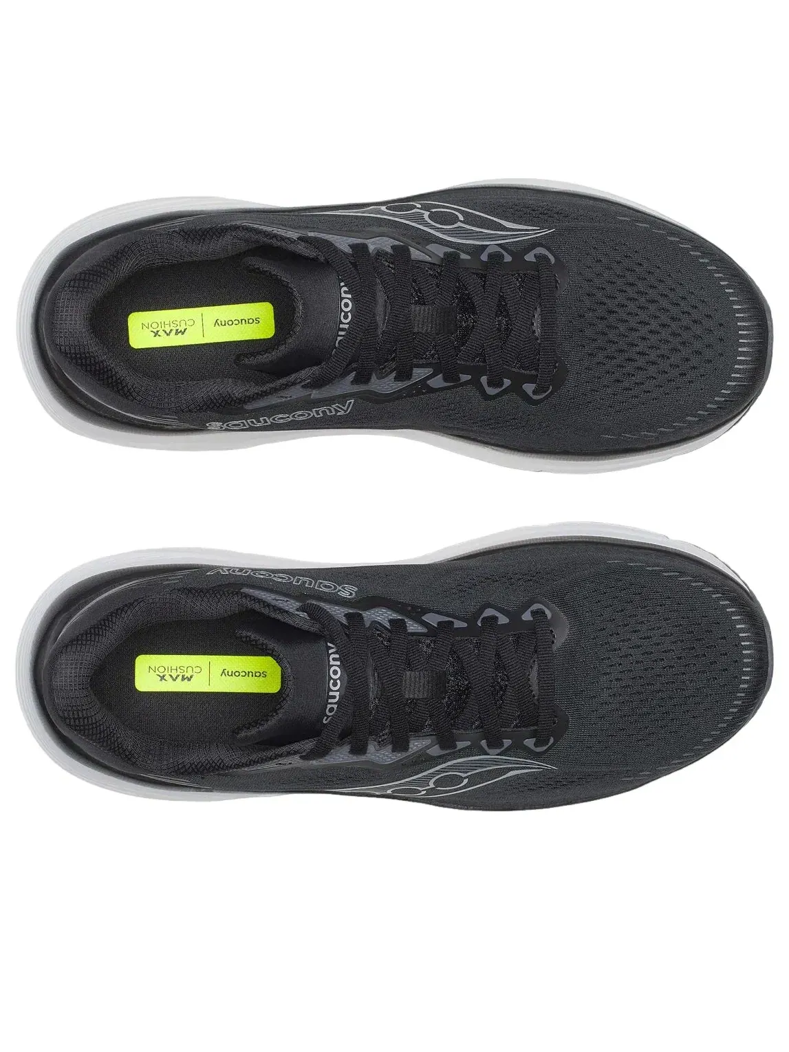 Мужские кроссовки для бега с сетчатым верхом Guide 19 Saucony — изображение 3 из 5, черный