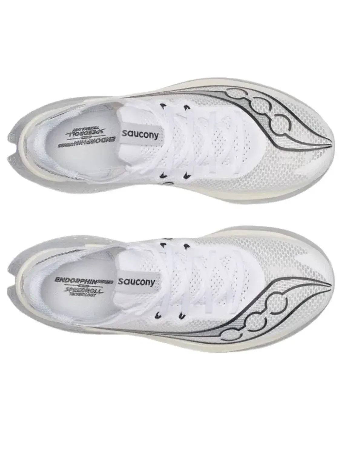 Кроссовки Saucony Endorphin Pro 5 'White Black' S21064-101 — изображение 4 из 5, белый
