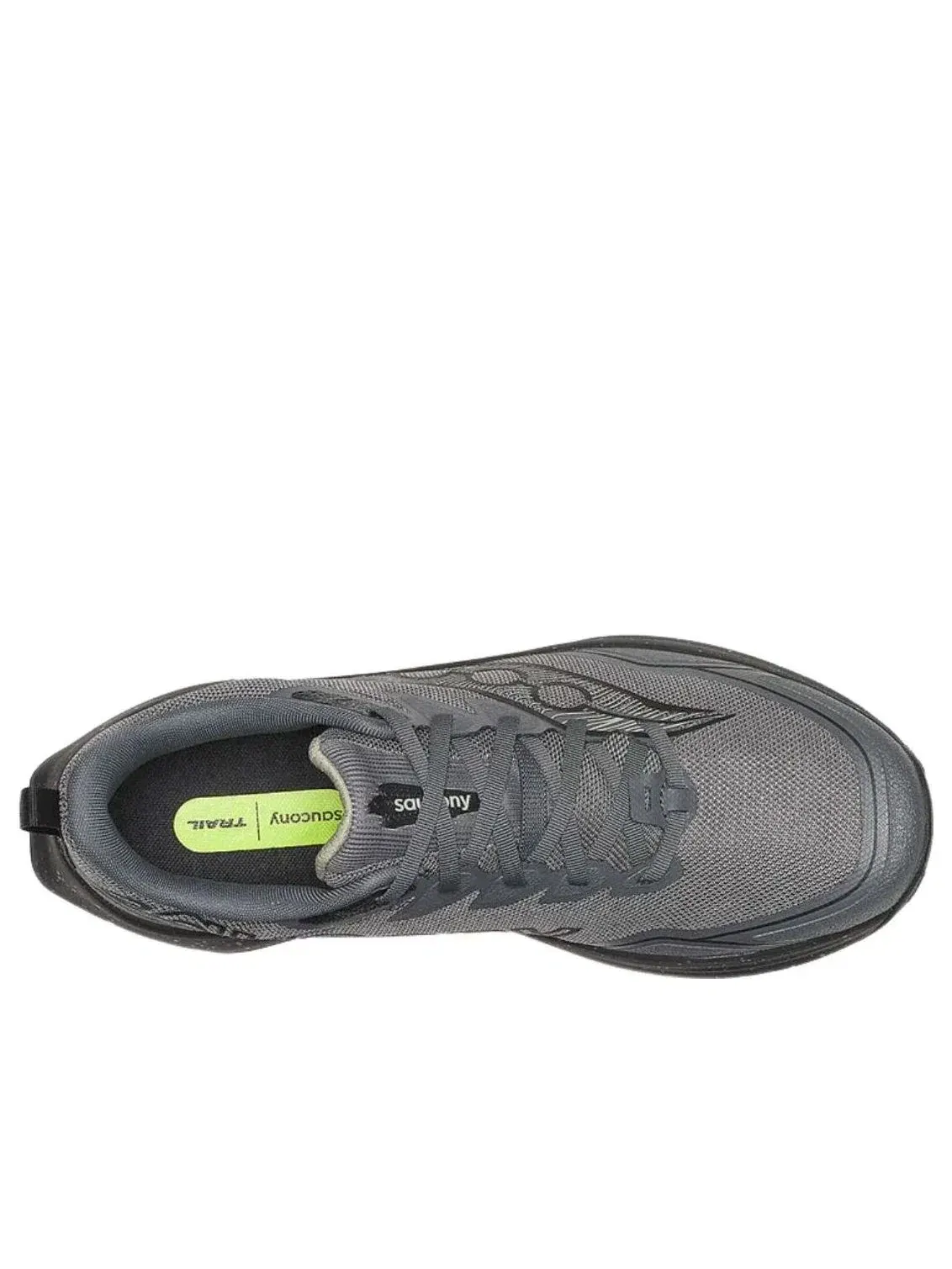 Мужские кроссовки для бега с сетчатым верхом Peregrine 16 Saucony — изображение 3 из 5, серый