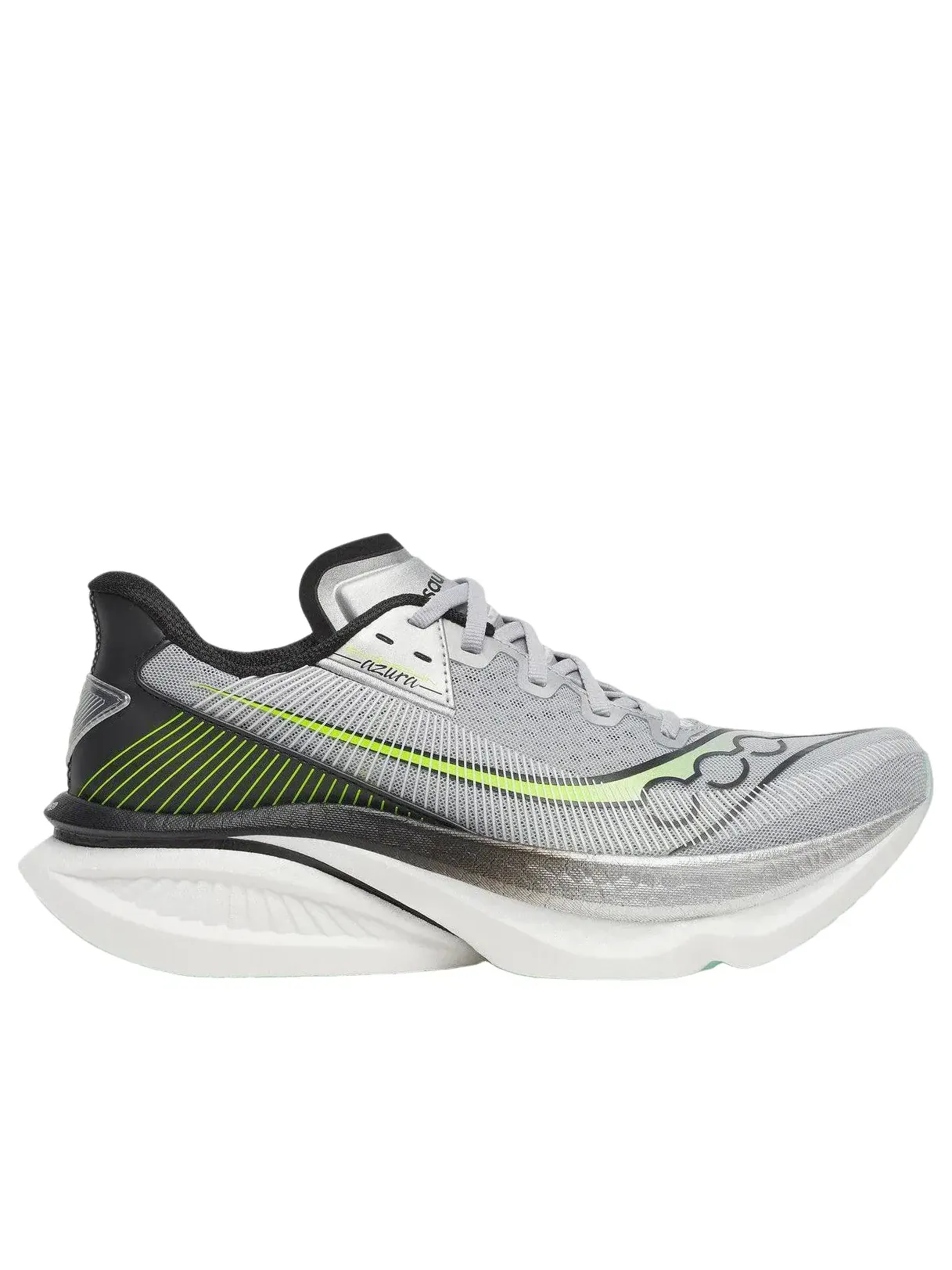 Кроссовки Saucony Endorphin Azura 'Silver Black' S21070-103 — изображение 2 из 6, серебряный