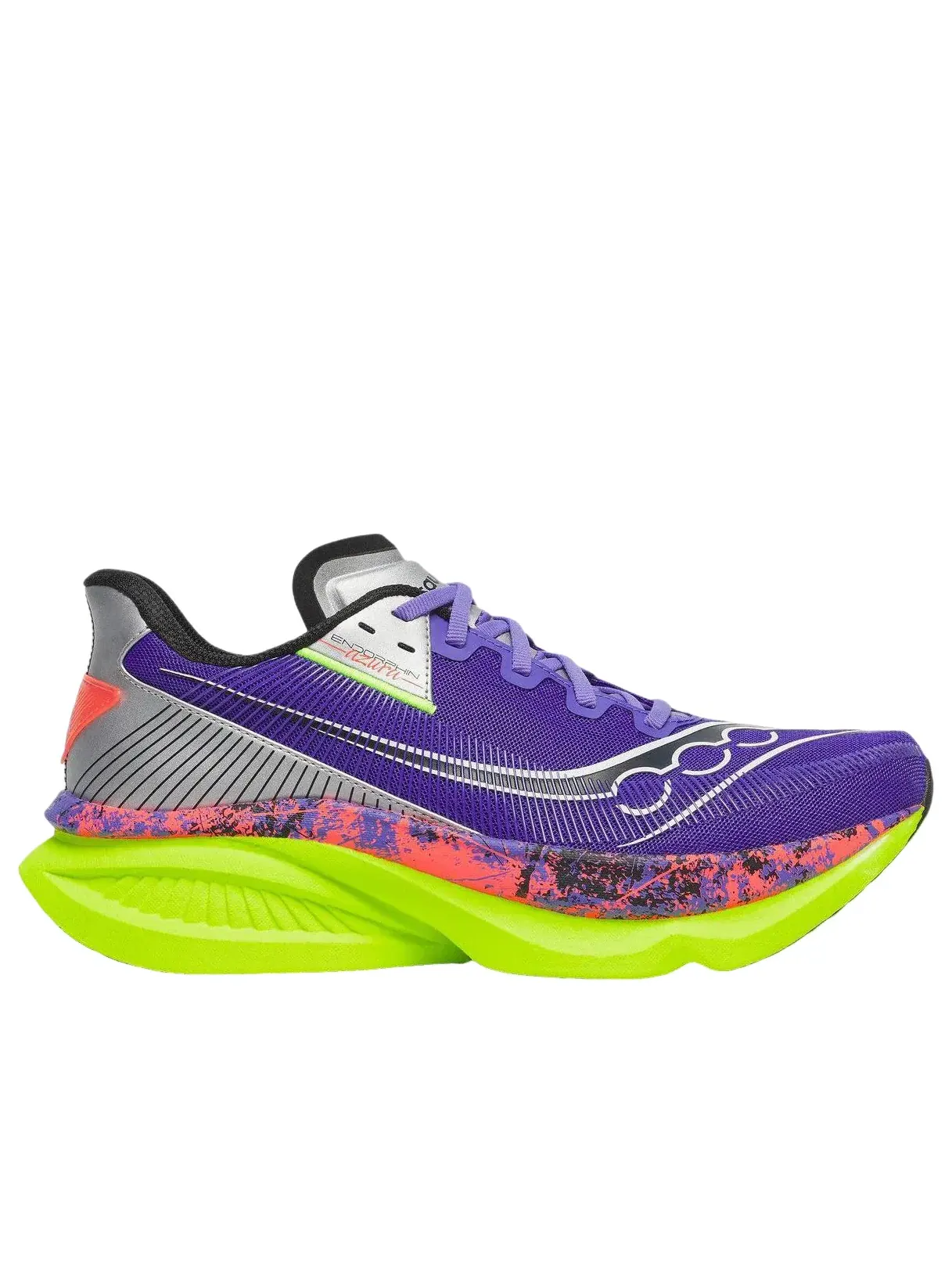 Кроссовки Saucony Endorphin Azura Hi Octane 'Opulence Citron' S21070-400 — изображение 2 из 6, фиолетовый