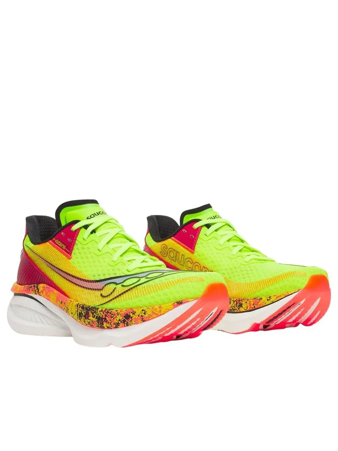 Кроссовки Saucony Endorphin Azura Hi Octane 'Citron Black' S21070-402 — изображение 4 из 5, желтый