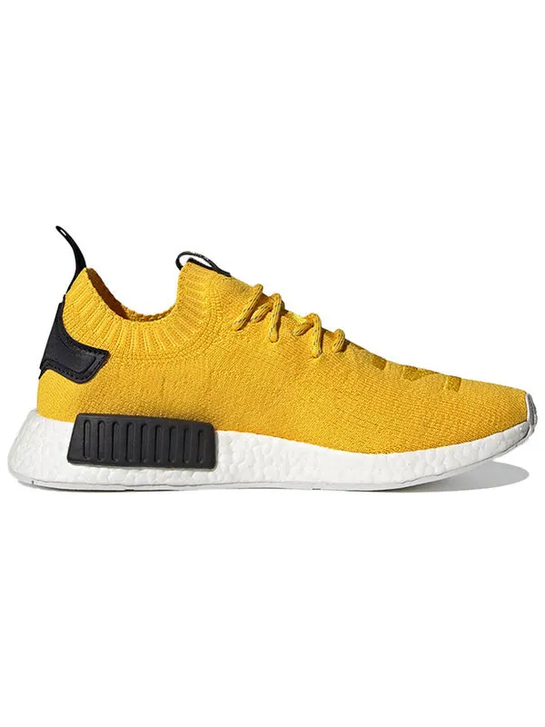 Кроссовки nmd_r1 primeknit Adidas — изображение 2 из 4, желтый