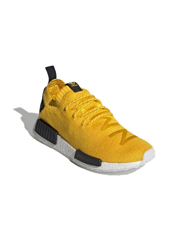 Кроссовки nmd_r1 primeknit Adidas — изображение 3 из 4, желтый