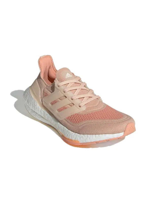 Кроссовки ultraboost 21 'halo blush' Adidas — изображение 3 из 4, белый
