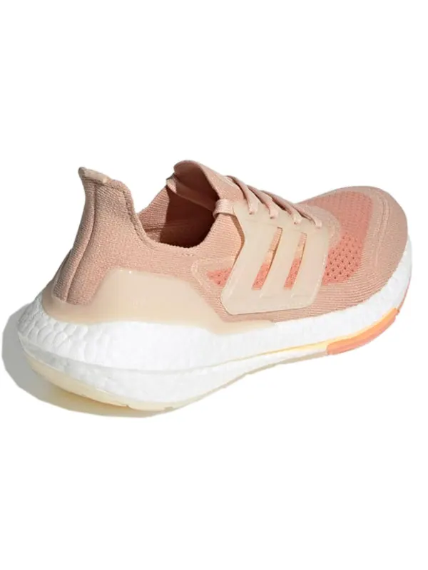Кроссовки ultraboost 21 'halo blush' Adidas — изображение 4 из 4, белый