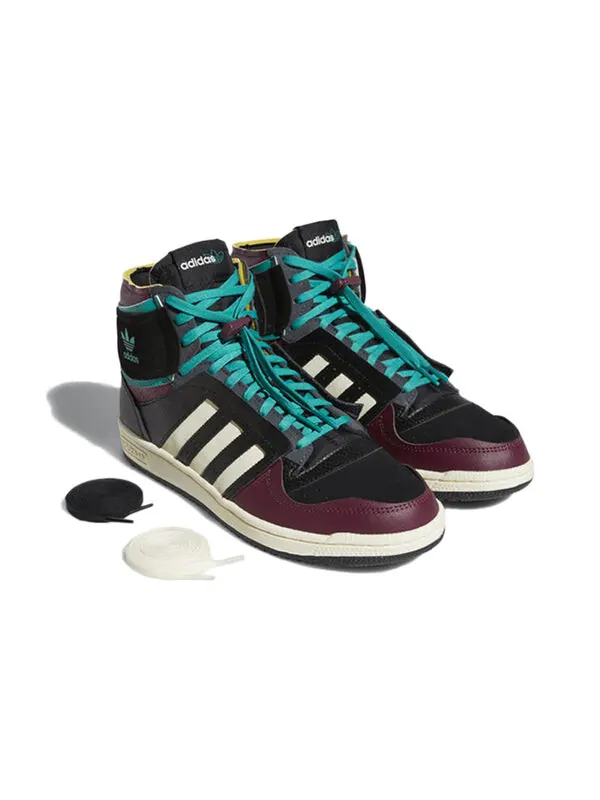 Кроссовки топ десятка de Adidas — изображение 4 из 4, черный/бордовый
