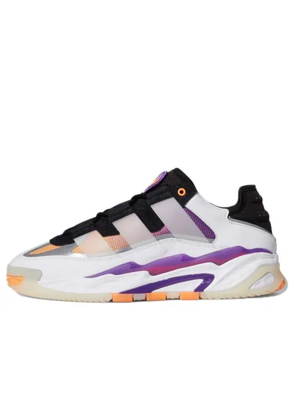 Кроссовки найтбол Adidas — изображение 1 из 4, черный/белый/фиолетовый