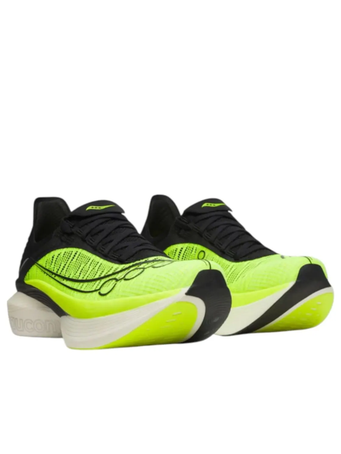 Кроссовки Saucony Endorphin Elite 2 'Citron Black' — изображение 3 из 6, черный