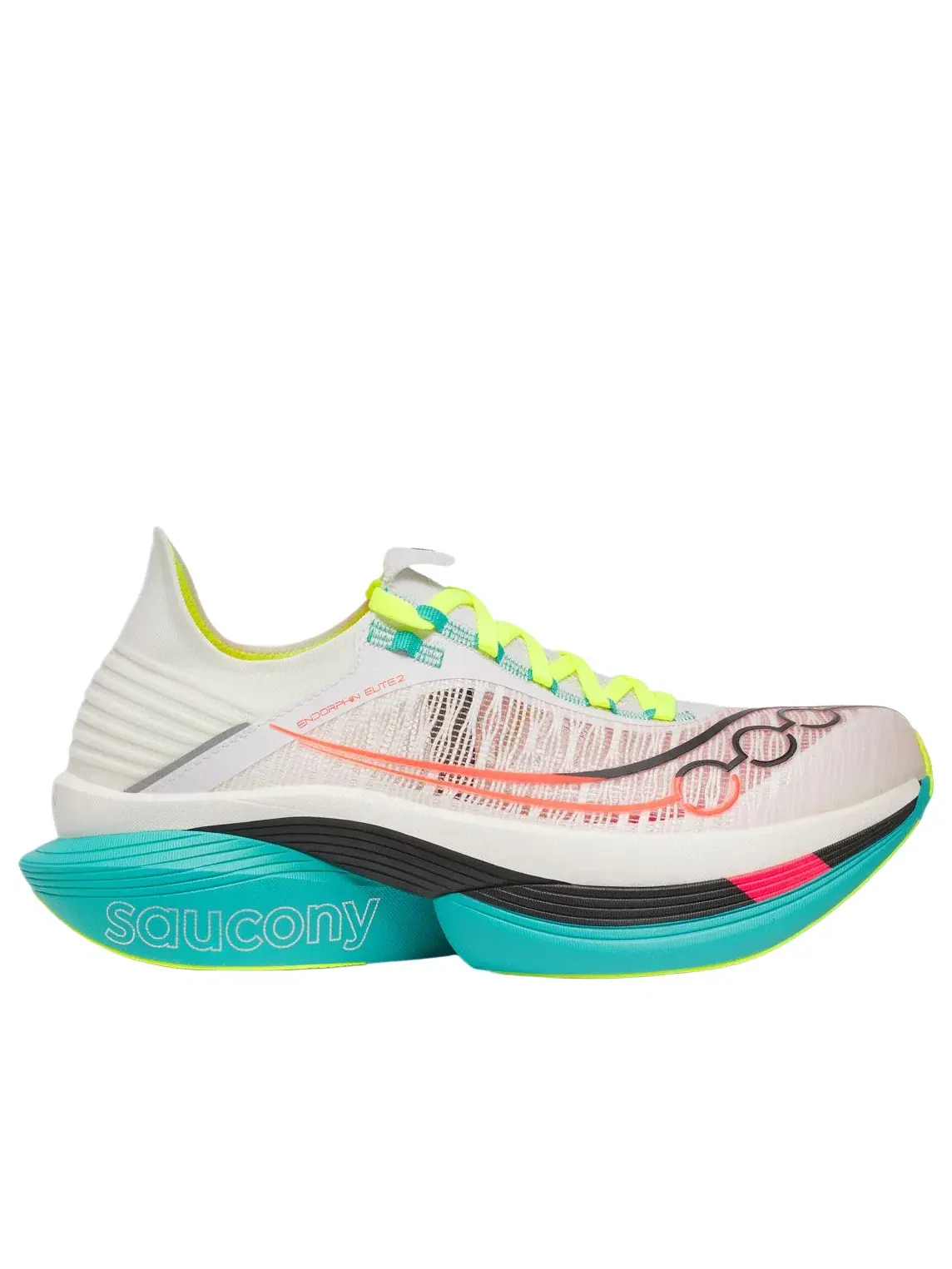 Кроссовки Saucony Endorphin Elite 2 'White Mutant' S30994-97 — изображение 2 из 3, белый