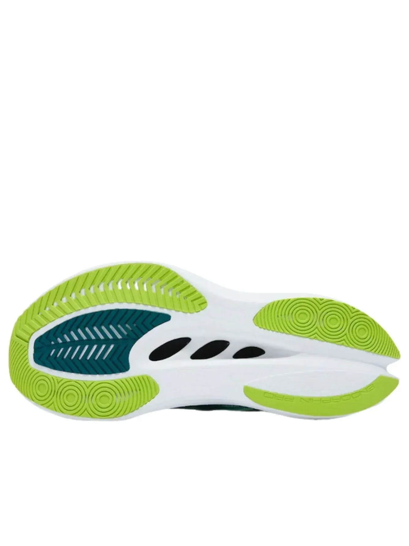 Кроссовки Saucony Endorphin 5 Pro 'Green White' — изображение 4 из 5, зеленый