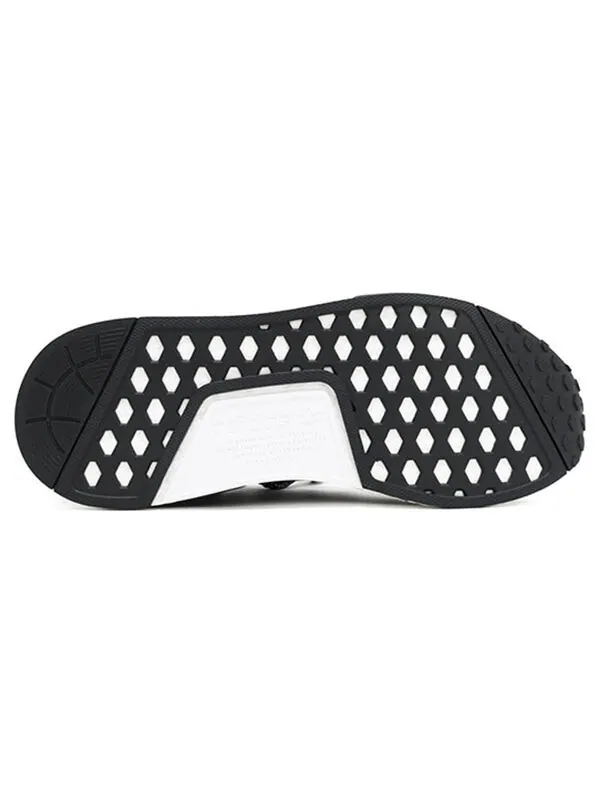 Кроссовки nmd_r1 Adidas — изображение 3 из 3, черный/белый