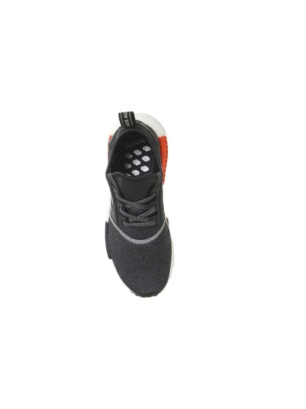 Кроссовки nmd_r1 Adidas — изображение 3 из 4, серый/красный