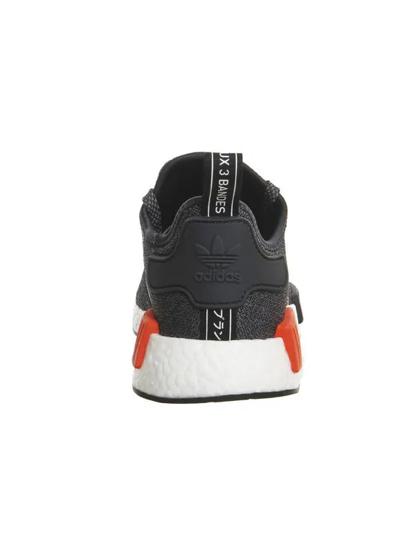 Кроссовки nmd_r1 Adidas — изображение 4 из 4, серый/красный