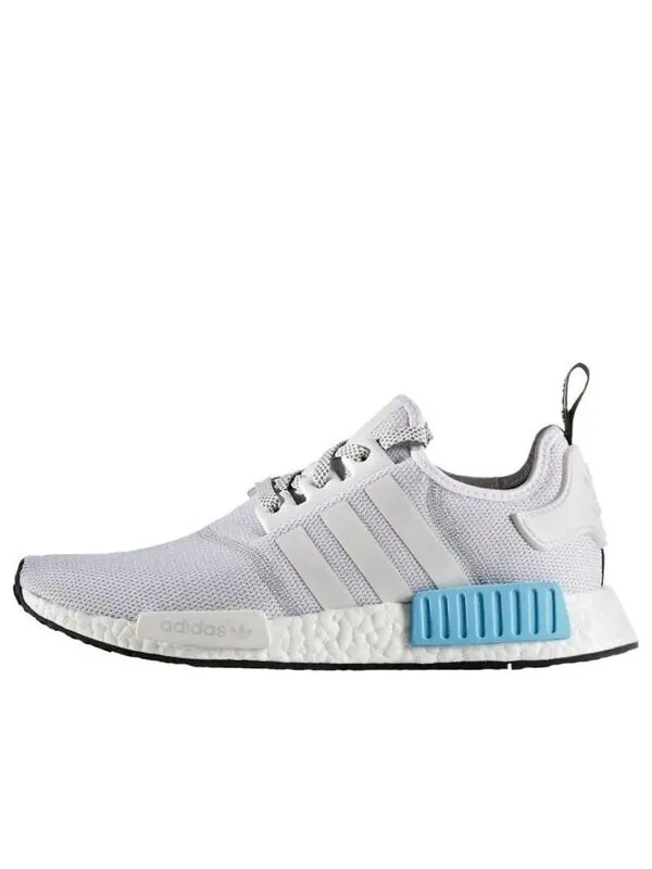 Кроссовки nmd_r1 Adidas — изображение 1 из 3, яркий голубой/белый