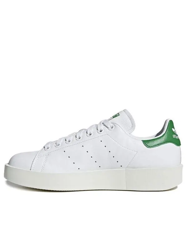 Кроссовки stan smith bold Adidas — изображение 1 из 4, белый//зеленый