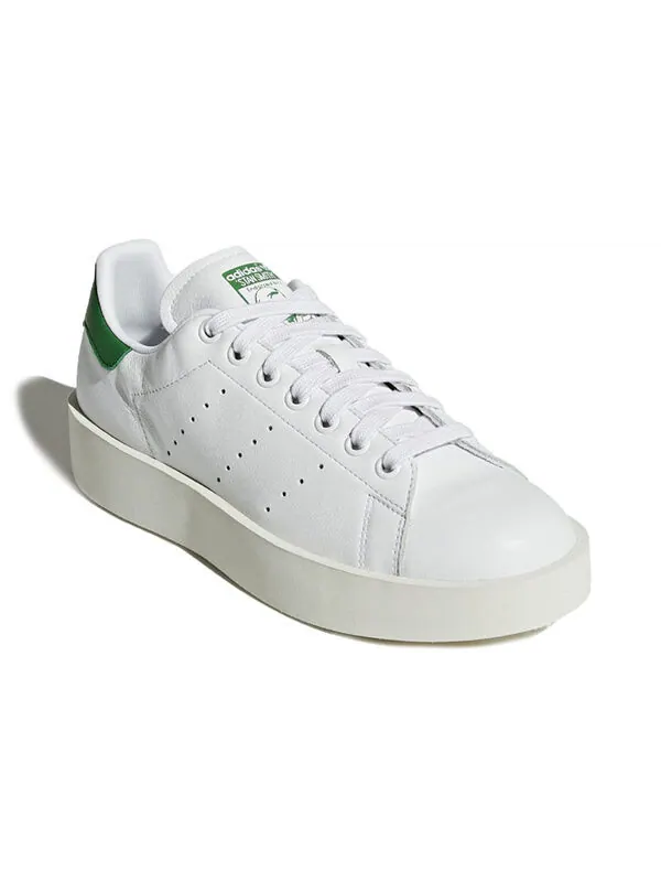 Кроссовки stan smith bold Adidas — изображение 3 из 4, белый//зеленый