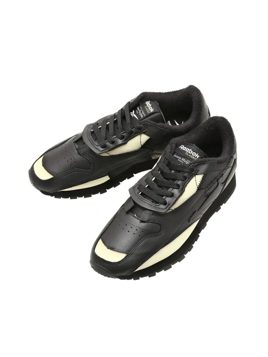Reebok x Maison Margiela Classic Leather 'Memory Of - Black' — изображение 3 из 3, черный/белый