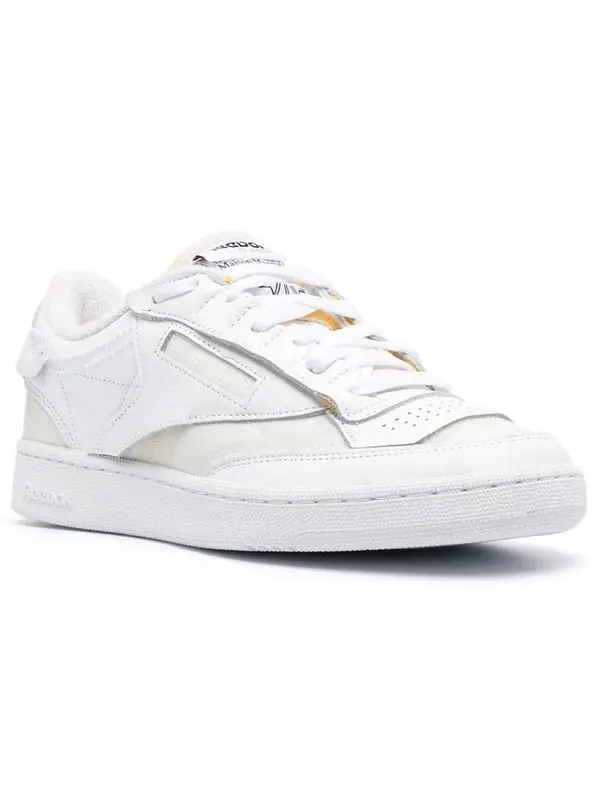 Кроссовки club c x maison margiela memory of sneakers 'white' Reebok — изображение 2 из 4, белый