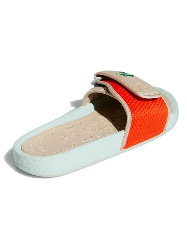 Тапочки x pharrell nigo x hu chancletas slides 'friendship pack' Adidas — изображение 4 из 4, бежевый
