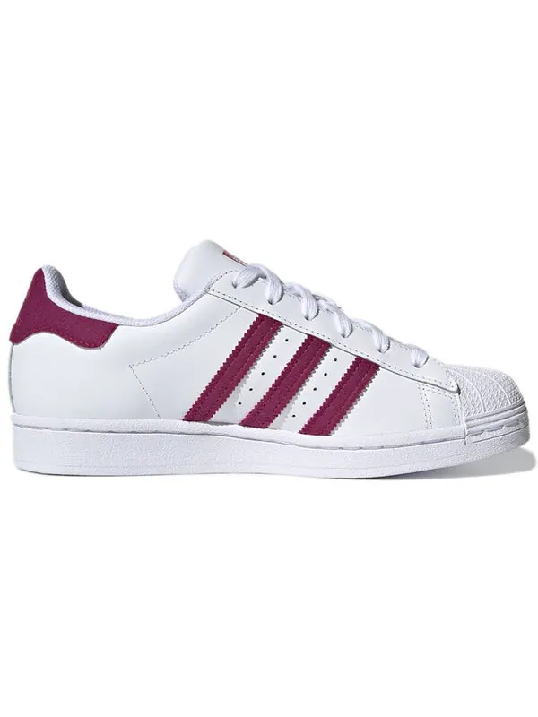 Кроссовки оригиналы суперзвезда Adidas — изображение 2 из 4, белый/красный/золотистый