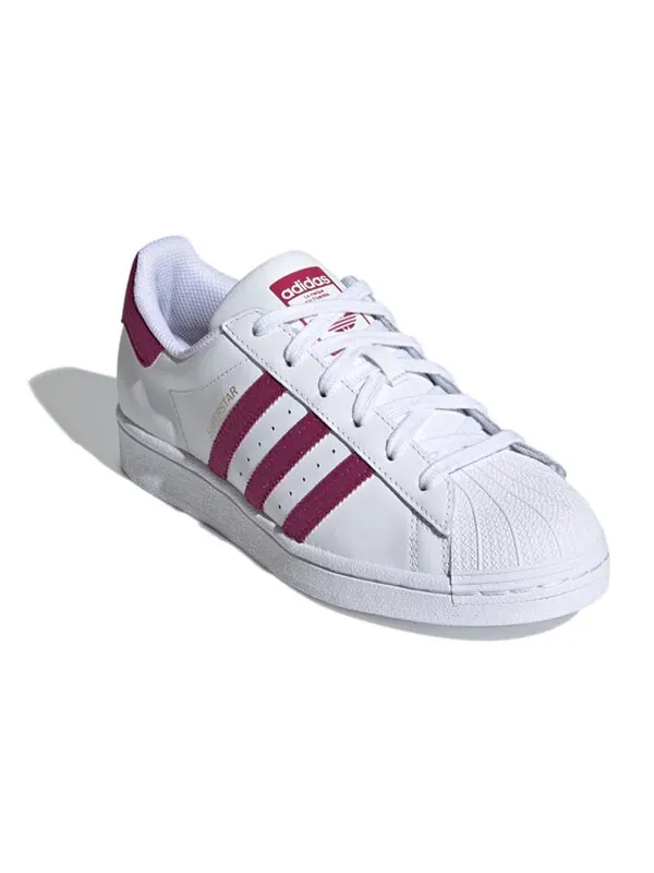 Кроссовки оригиналы суперзвезда Adidas — изображение 3 из 4, белый/красный/золотистый