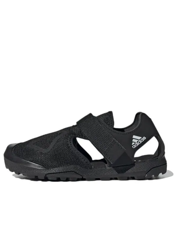 Сандалии captain toey 2.0 j 'core black' Adidas — изображение 1 из 4, черный