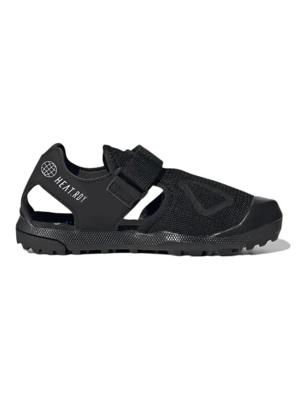 Сандалии captain toey 2.0 j 'core black' Adidas — изображение 2 из 4, черный