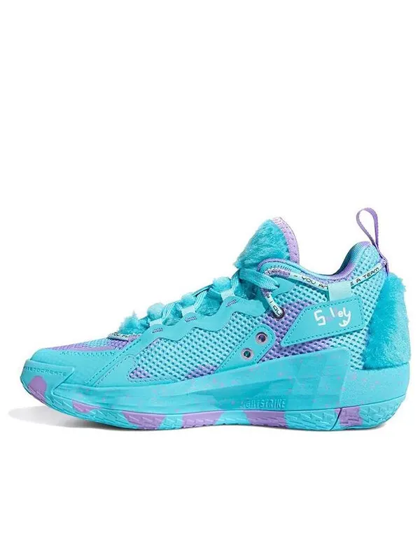 Кроссовки monsters inc. x dame 7 extply Adidas — изображение 1 из 4, синий/фиолетовый
