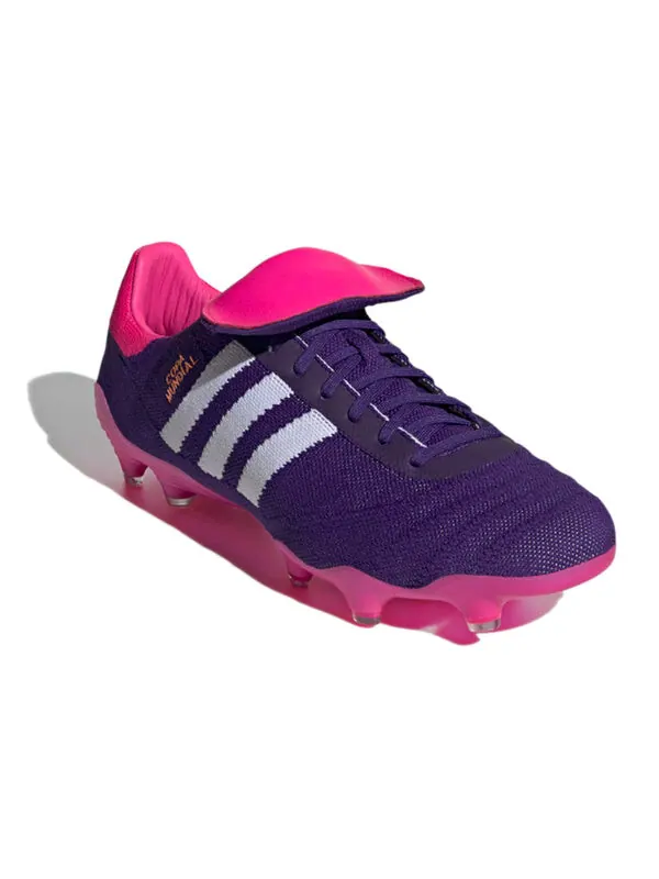 Кроссовки copa mundial 21 fg 'collegiate purple shock pink' Adidas — изображение 3 из 4, фиолетовый/белый