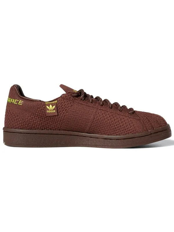 Кроссовки x pharrell superstar primeknit Adidas — изображение 2 из 4, коричневый