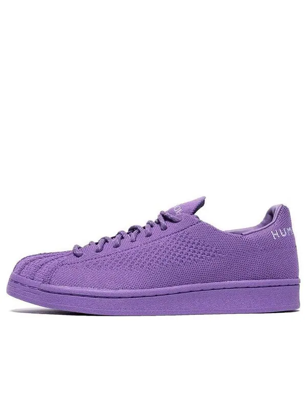 Кроссовки x pharrell superstar primeknit Adidas — изображение 1 из 4, фиолетовый