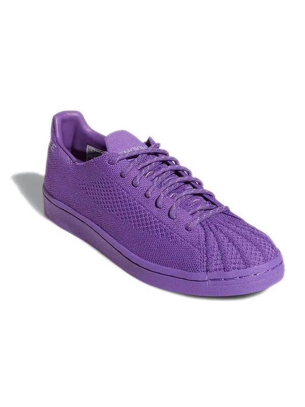 Кроссовки x pharrell superstar primeknit Adidas — изображение 3 из 4, фиолетовый