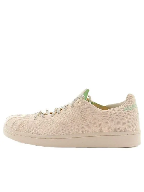 Кроссовки x pharrell superstar primeknit Adidas — изображение 1 из 4, бежевый