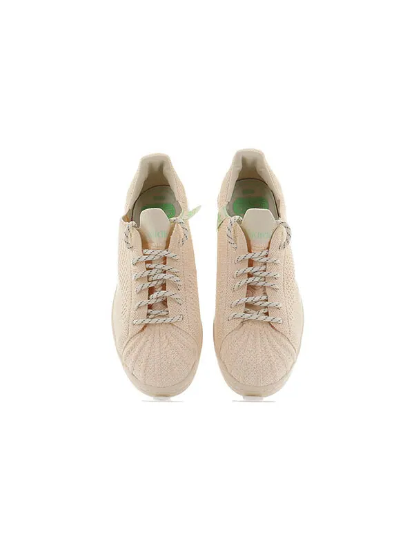 Кроссовки x pharrell superstar primeknit Adidas — изображение 4 из 4, бежевый