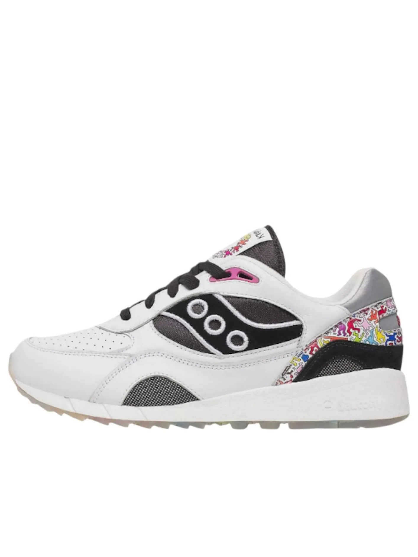 (WMNS) Saucony x Keith Haring Shadow 6000 'White Multi' — изображение 1 из 6, белый/мульти