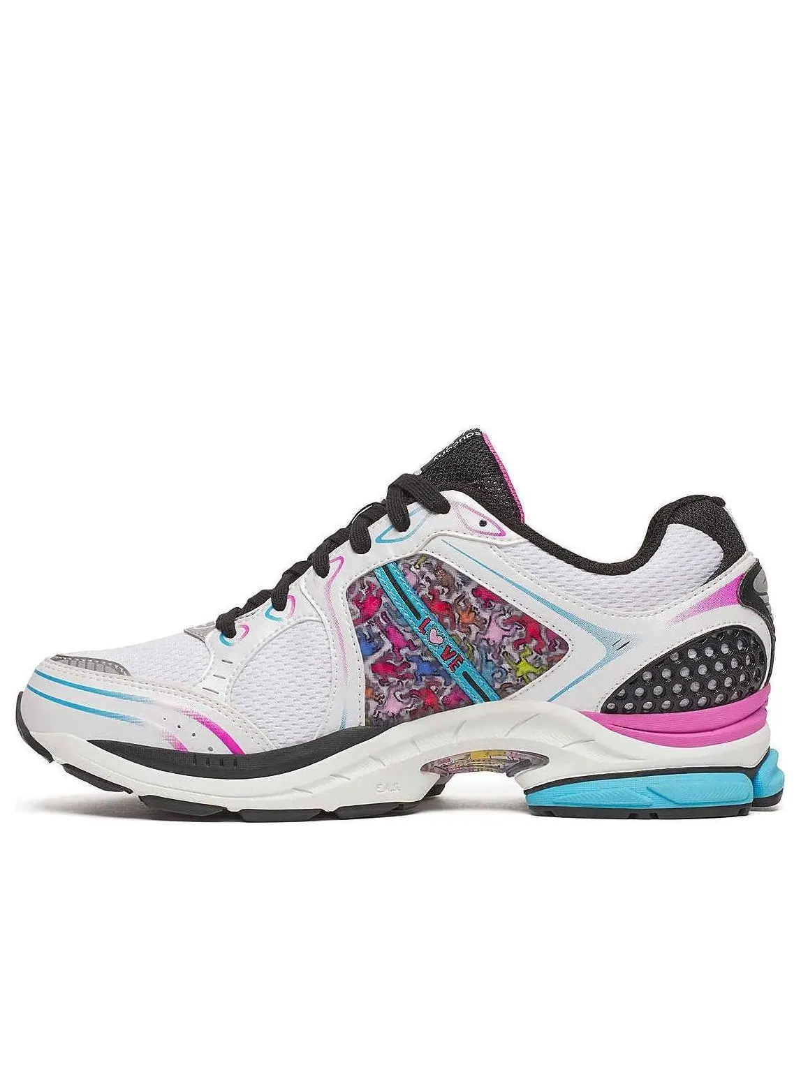 Кроссовки (WMNS) Saucony ProGrid Triumph 4 'Keith Haring Love' — изображение 1 из 6, белый