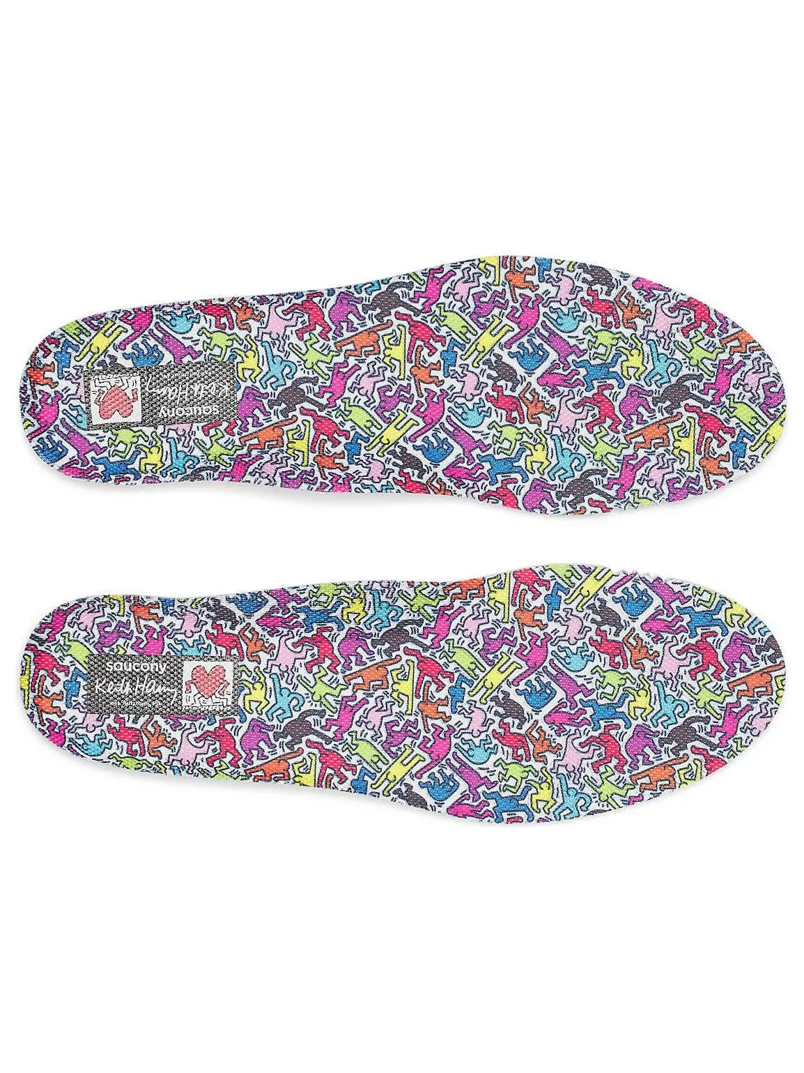 Кроссовки (WMNS) Saucony ProGrid Triumph 4 'Keith Haring Love' — изображение 6 из 6, белый