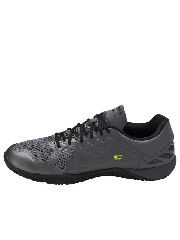 Кроссовки conviction x 'dark grey yellow' Asics — изображение 3 из 3, темный серый/желтый
